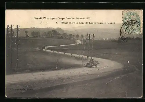 AK Laqueuille, Coupe Gordon Bennett 1905, Circuit Michelin