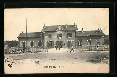 AK Eygurande, La Gare