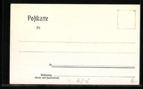 AK Junges Paar bei seiner Hochzeit, 1904