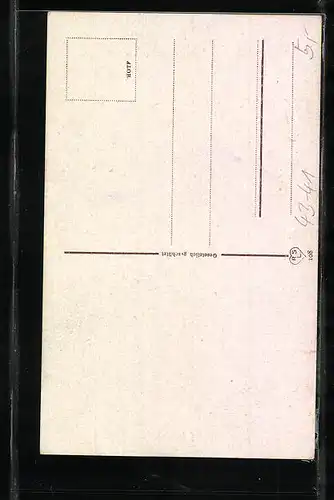 AK Leipzig, Petersstrasse während der Messe, von oben gesehen