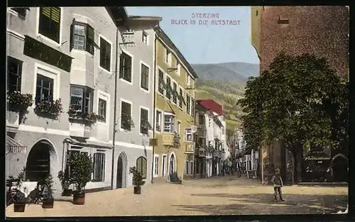 AK Sterzing, Blick in die Altstadt