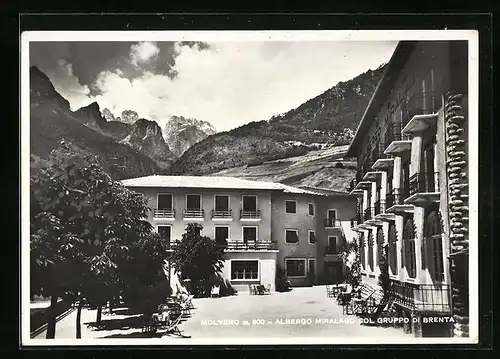 AK Molveno, Albergo col Gruppo di Brenta