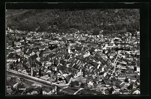 AK Liestal, Fliegeraufnahme der Stadt