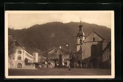 AK Chur, Kathedrale mit bischöflichem Schloss