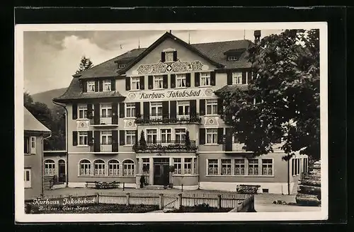 AK Gonten, Blick auf Kurhaus Jakobsbad