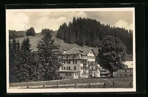 AK Gonten, Totalansicht des Kurhaus Jakobsbad