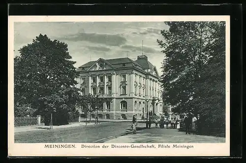 AK Meiningen, Direktion der Disconto-Gesellschaft