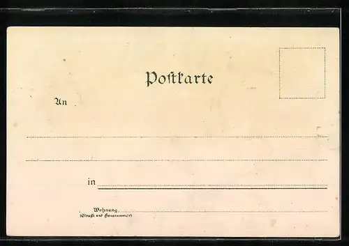 Lithographie Hohenschwangau, Schloss, Panorama