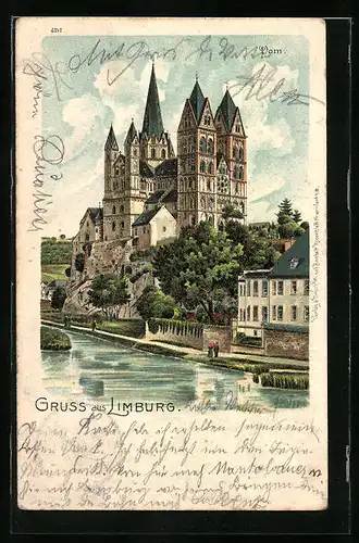 Lithographie Limburg, Dom