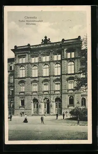 AK Chemnitz, Technische Staatslehranstalt, Mittelbau