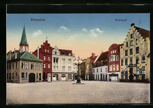 AK Emmerich, Denkmal am Altenmarkt