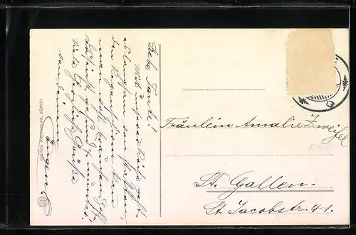 AK Glarus, Gesamtansicht mit Vorderglärnisch