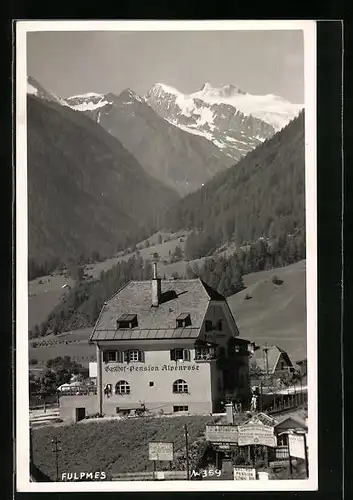 AK Fulpmes, Gasthof-Pension Alpenrose
