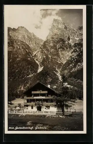 AK Gschnitz, Alpengasthof Gschnitzerhof