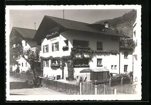 AK St. Anton a. A., Jägerheim von Julius Habicher