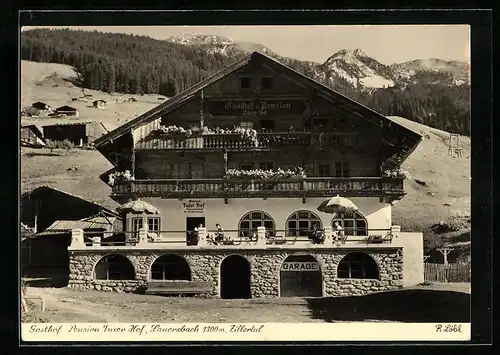 AK Lanersbach /Zillertal, Gasthof-Pension Tuxer Hof