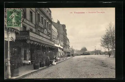 AK Toulouse, Boulevard Bonrepos et Tramway