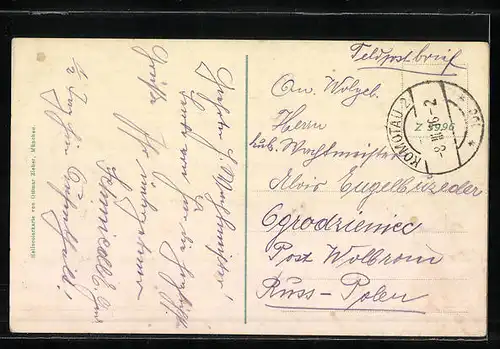 AK Chemnitz, Königstrasse mit Strassenbahn