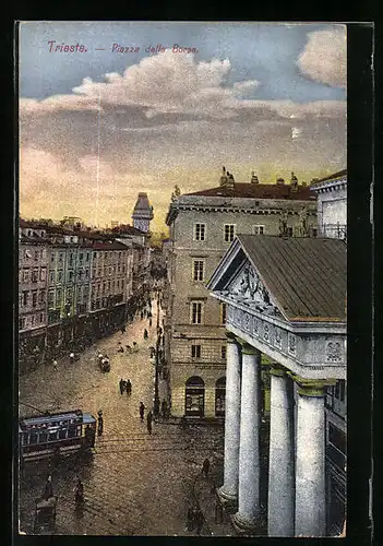 AK Trieste, Piazza della Borse e Tramway