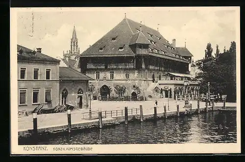 AK Konstanz, Blick auf das Konziliumsgebäude