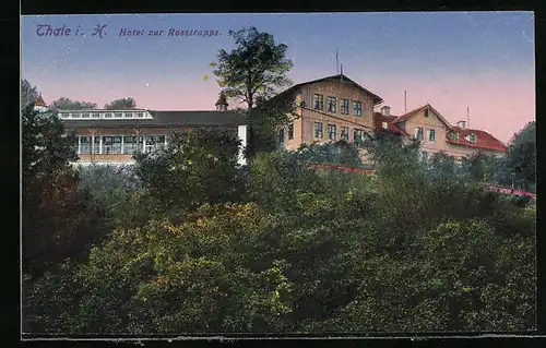 AK Thale i. H., Hotel zur Rosstrappe