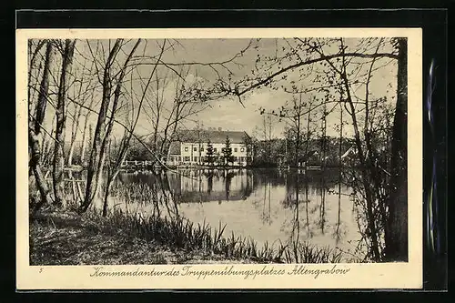 AK Altengrabow, Kommandantur des Truppenübungsplatzes