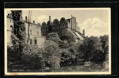 AK Halle a. S., Teilansicht des Doms