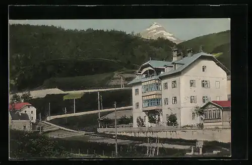 AK Deutsch Matrei, Blick zur Villa Annaheim