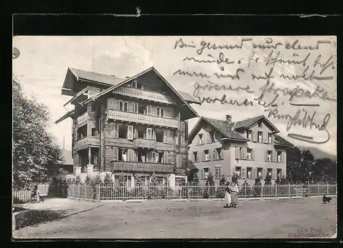 AK Badenweiler, Hotel Villa Paul