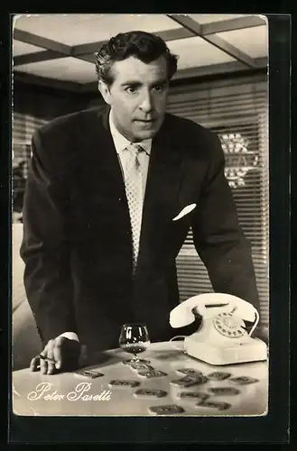 AK Schauspieler Peter Pasetti spielt in die Spielbank-Affäre