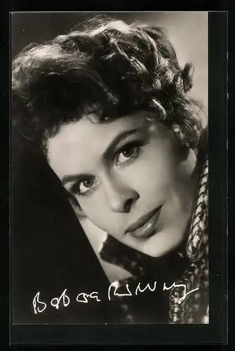 AK Schauspielerin Barbara Rütting in Glücksritter