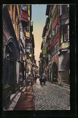 AK Bozen, Die Laubengasse