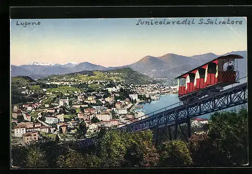 AK Lugano, Ferrovia funicolare del S. Salvatore
