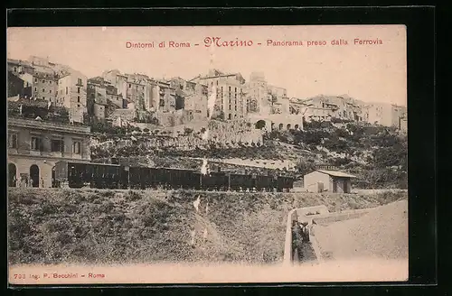 AK Marino, Panorama preso dalla Ferrovia