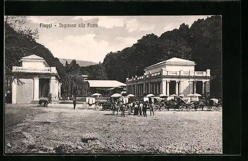 AK Fiuggi, Ingresso alla Fonte