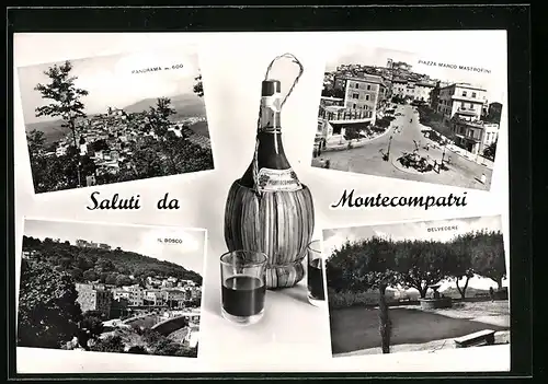 AK Montecompatri, Panorama, Il Bosco, Piazza Marco Mastrofini