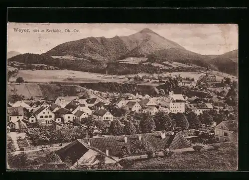 AK Weyer, Totalansicht aus der Vogelschau