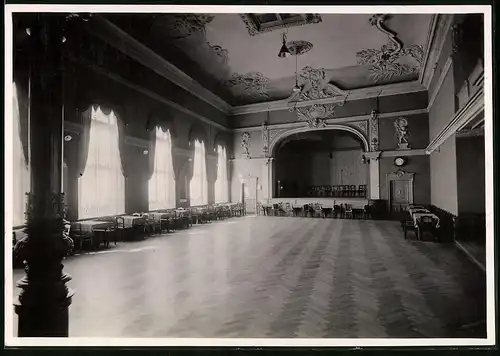 Fotografie Brück & Sohn Meissen, Ansicht Meissen i. Sa., Hotel und Ballsaal Alberthof