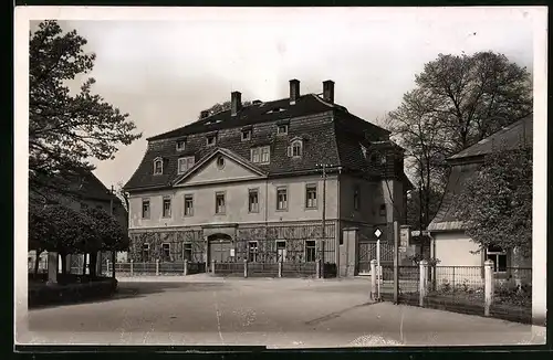Fotografie Brück & Sohn Meissen, Ansicht Wermsdorf, Blick auf das Müttererholungsheim der N.S.V.