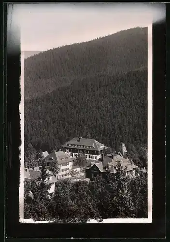 Fotografie Brück & Sohn Meissen, Ansicht Bärenfels i. Erzg., Blick auf das Hotel Kaiserhof