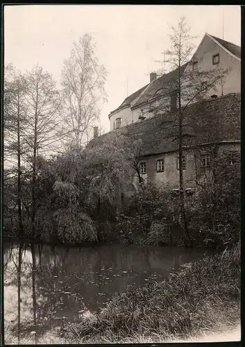 Fotografie Brück & Sohn Meissen, Ansicht Radeberg, Blick auf Schloss Klippenstein