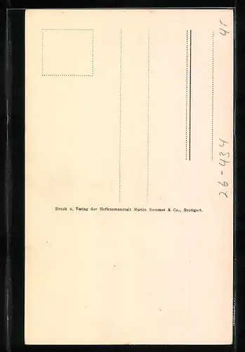 Künstler-AK Albert Hendschel: Aus dem Skizzenbuch - Därf ihs Dirndl liabn? III.