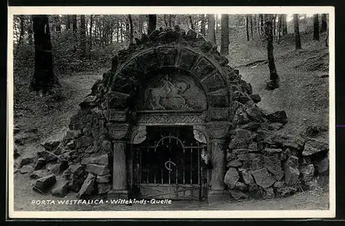 AK Porta Westfalica, Wittekinds-Quelle