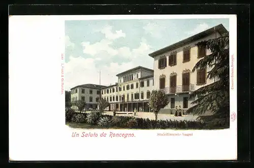 AK Roncegno, Stabilimento bagni