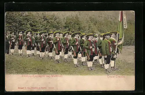 AK Waidbruck, Schützen-Kompagnie in Tiroler Trachten