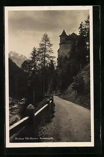 AK Val-Sinestra, Blick zum Kurhaus