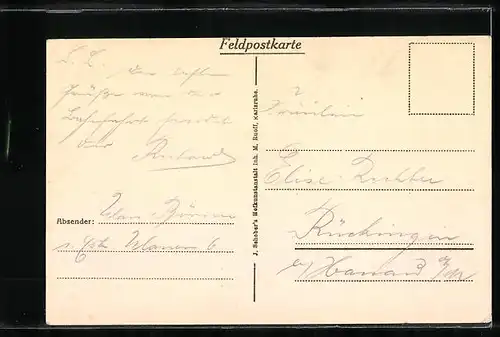 AK Durmersheim i. B., Kriegsverpflegungsanstalt, Gesamtansicht