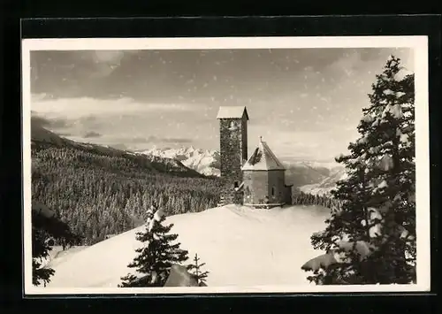 AK Giogo di San. Vigilio presso Merano, L`Inverno, Panorama