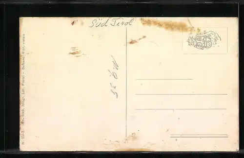 AK Vipiteno, Strassenpartie mit Geschäften