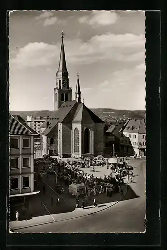 AK Zweibrücken, Alexanderkirche und Markt